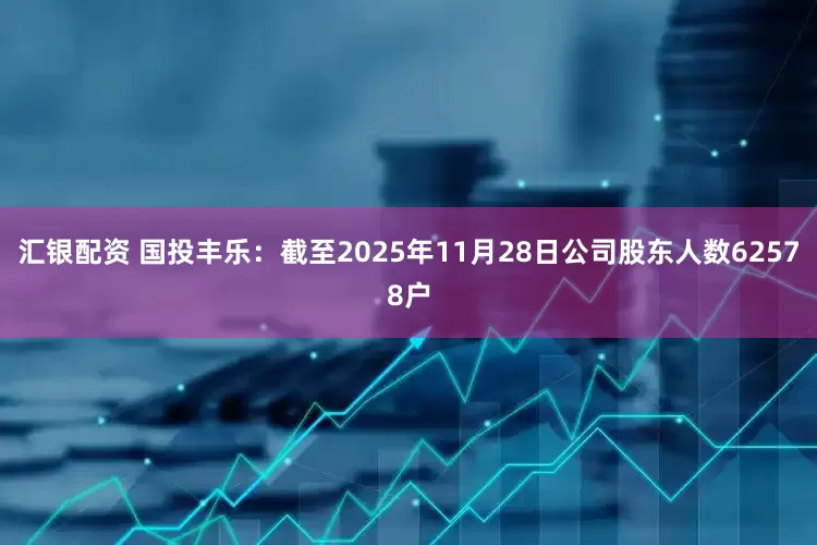 汇银配资 国投丰乐：截至2025年11月28日公司股东人数62578户